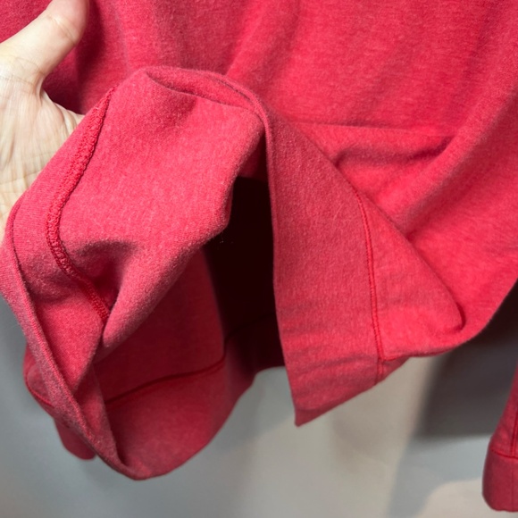 Polo Ralph Lauren Men's 1/4 Zip Pullover Sweatshirt Red Heather Blue Pony Medium - Picture 9 of 13